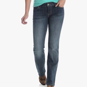 Wrangler Mid Rise Stretch Bootcut Womens jeans